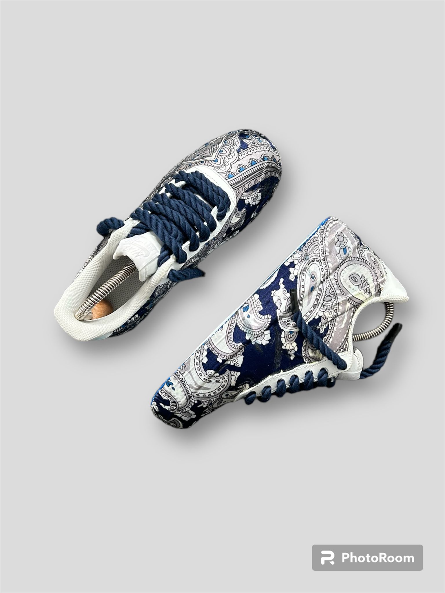 Custom Air Force 1 Paisley Print - View 3