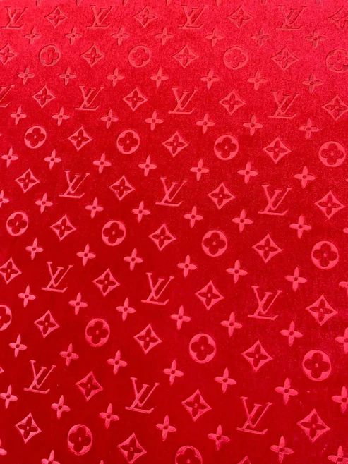 Red Velvet fabric