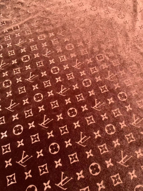Brown Velvet fabric - Sample 4