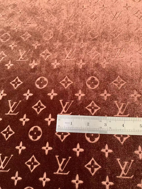 Brown Velvet fabric - Sample 5