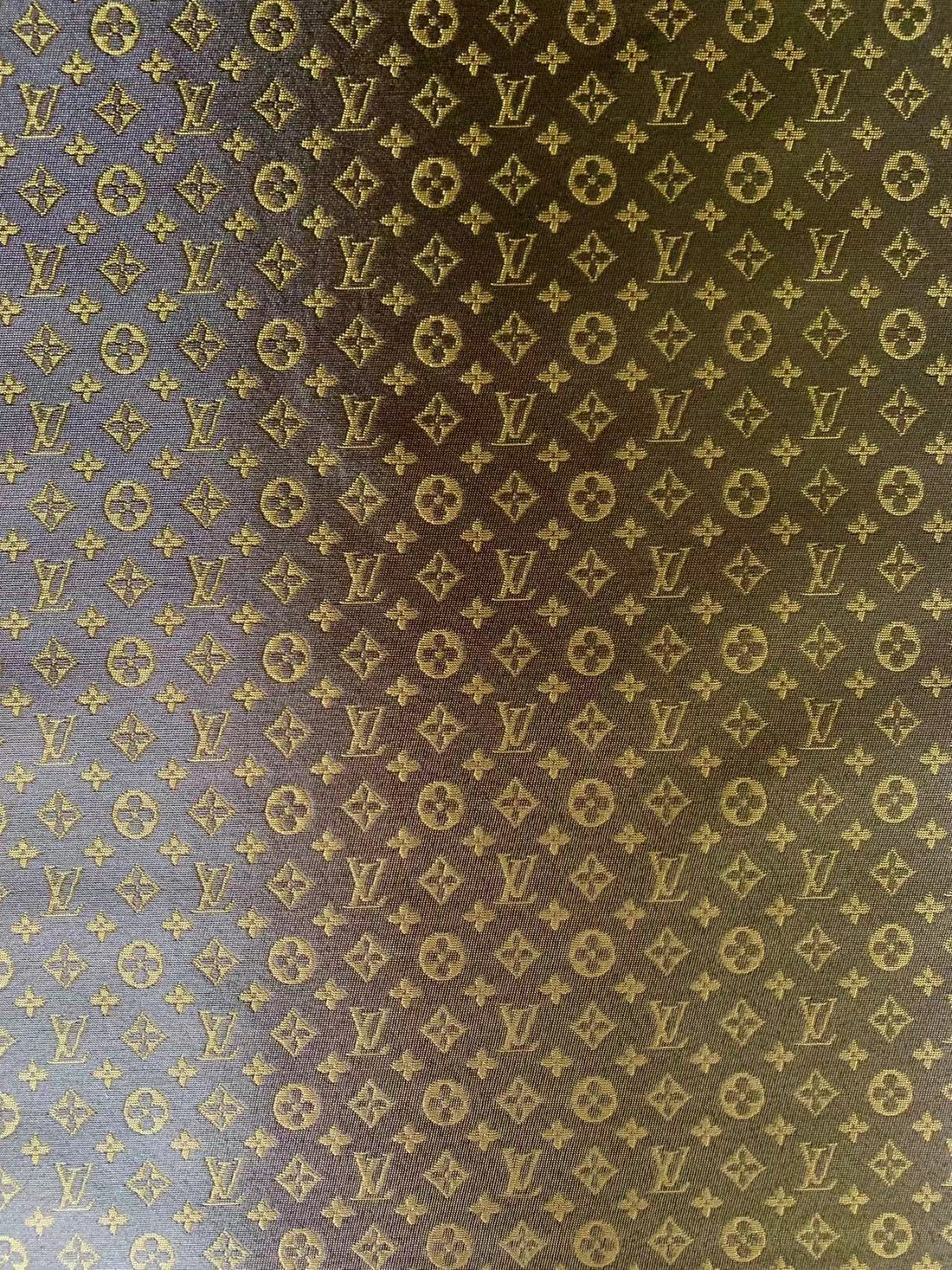 Classic LV Canvas Jacquard Fabric (Brown) - Sample 4