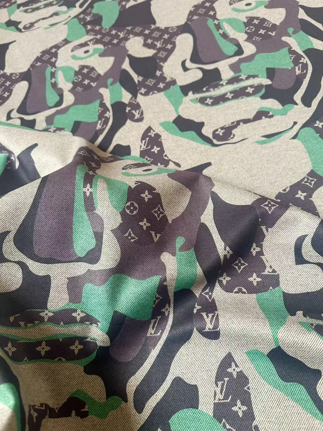 Craft LV Knitted TR Material for DIY Apparel & Handicrafts - Sample 2